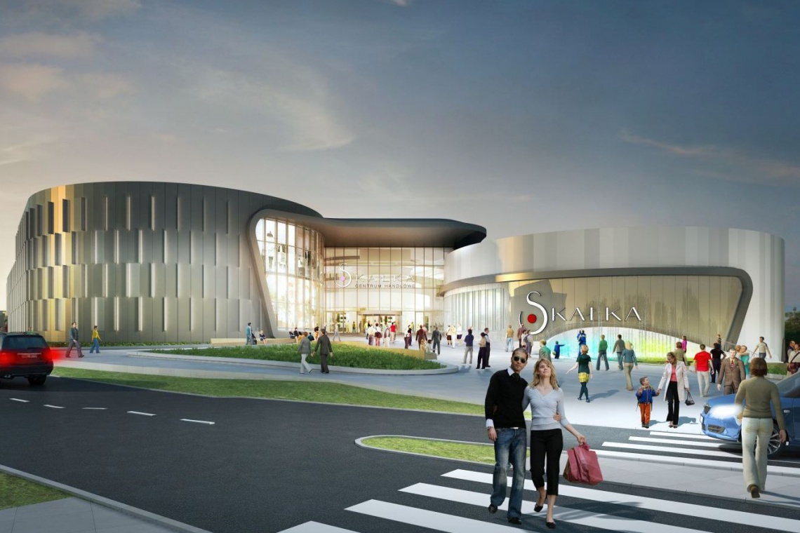 fot. CH Skałka CH Skałka projektu Bose International z pozwoleniem na budowę
