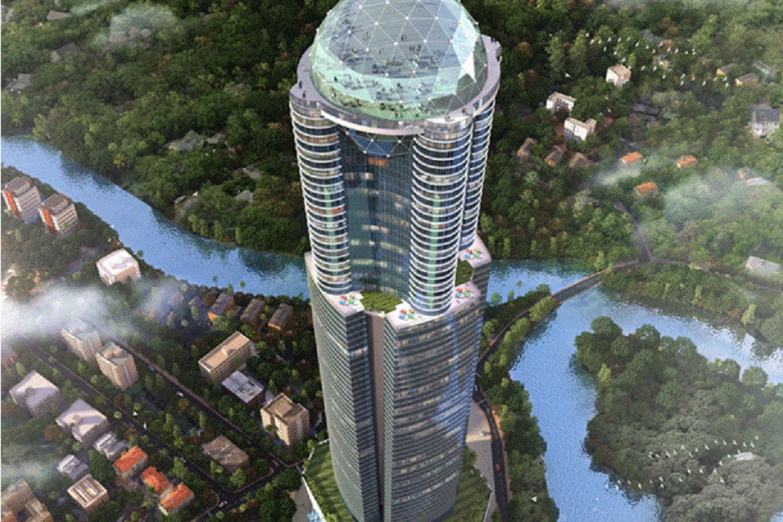 Źródło: Architect Reza Kabul 96 Iconic Tower nowatorskim projektem wieżowym