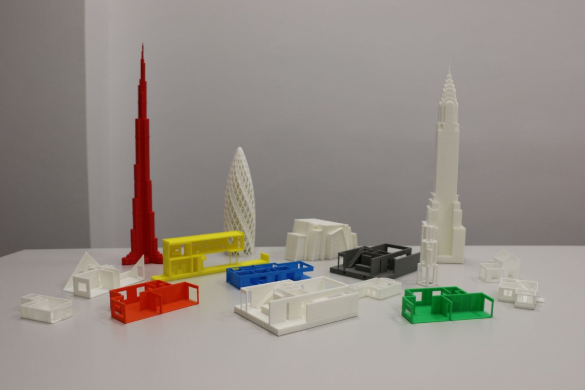 Model powstał na drukarkach 3D MakerBot Replicator, fot. CadXpert Druk 3D w architekturze – modny gadżet czy rewolucja?