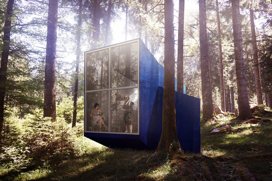 Beetle House, (BXBstudio Bogusław Barnaś, Anonymous, Architectural Form, Loic Picquet) Kemping z marzeń - projekt BXBstudio doceniony przez brytyjski Wallpaper