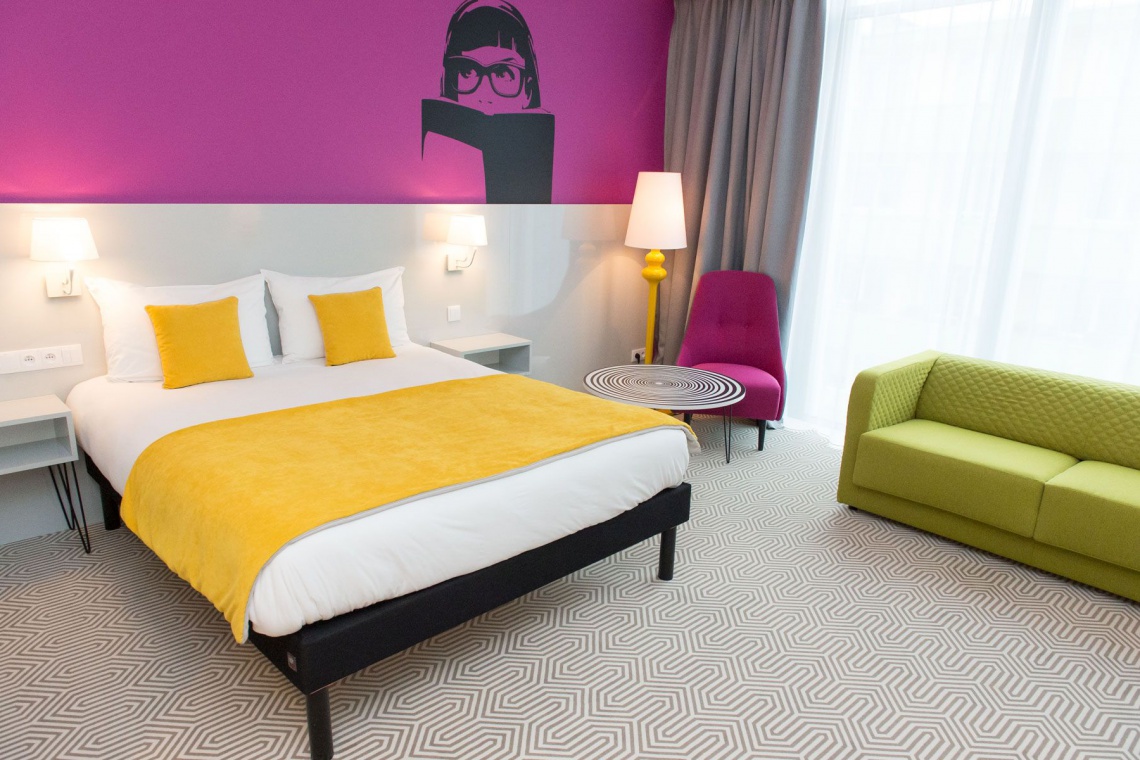 Ibis Styles Wrocław Centrum Nominacja Prime Property Prize 2015: Hotel Ibis Styles o bajkowym wnętrzu