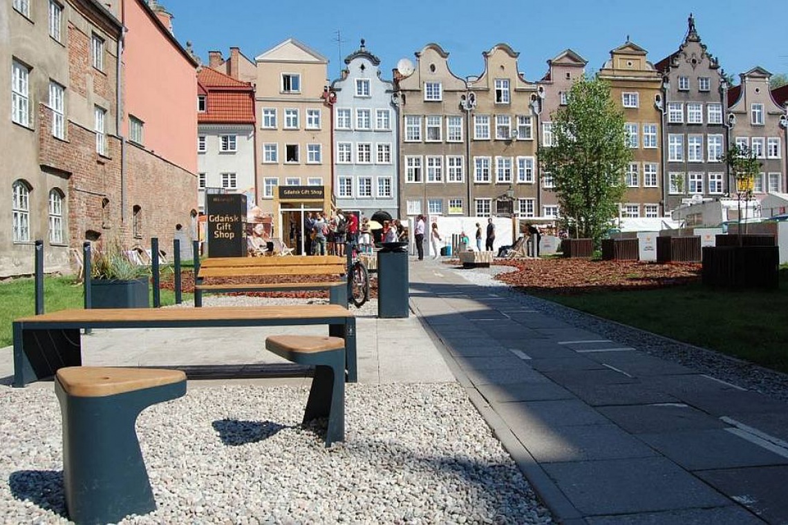 fot. facebook.com/gdanskie.meble Gdańsk z nowymi, designerskimi meblami miejskimi