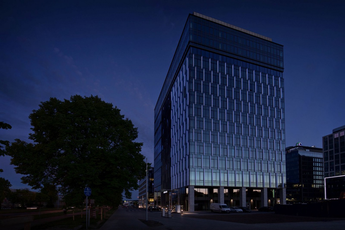 Budynek Olivia Six Olivia Six z BREEAM Excellent. To projekt BJK Architekci
