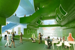 Zielone centrum kultury, zupełnie jak z bajki, projektu MVRDV