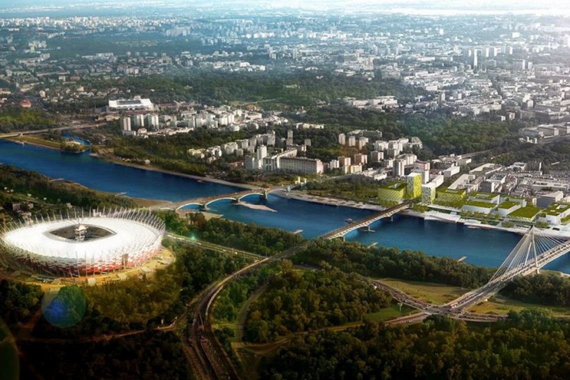Projekt Przywróćmy miastu rzekę, fot. 4am Architekci Przywróćmy miastu rzekę - projekt wraca jak bumerang, bo Wisła jest modna