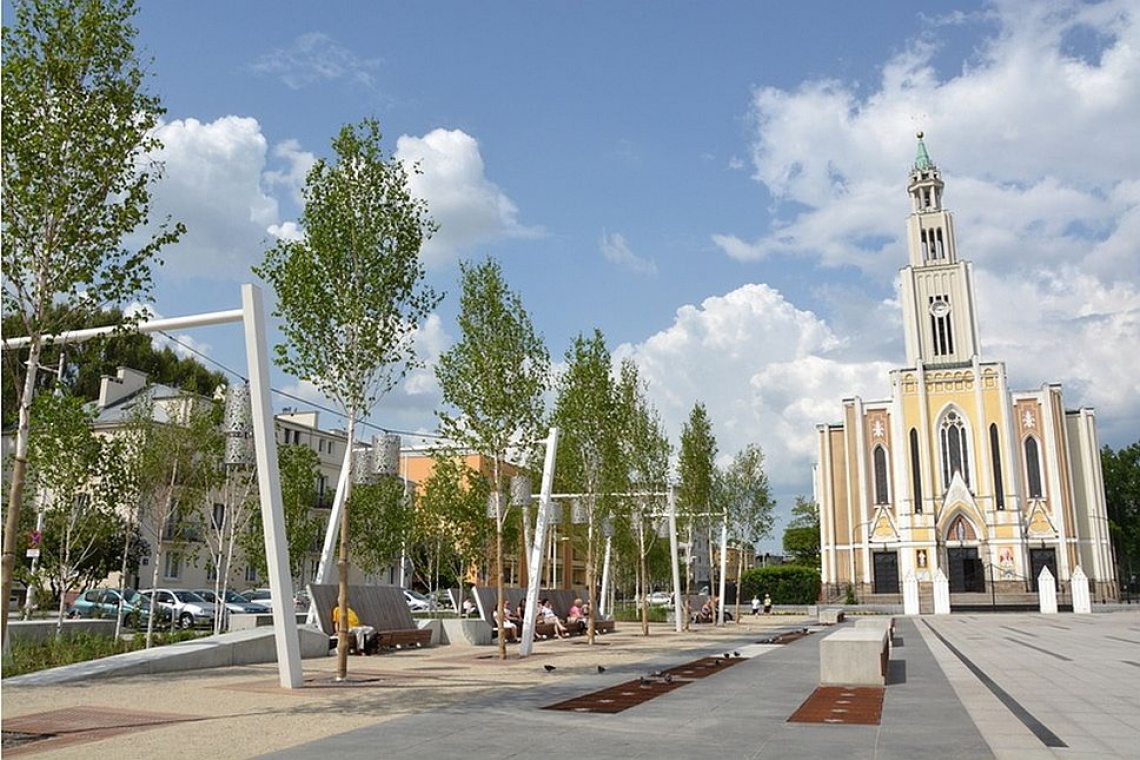 Plac Szembeka, fot. UM Warszawa Plac Szembeka na warszawskiej Pradze już do poprawki