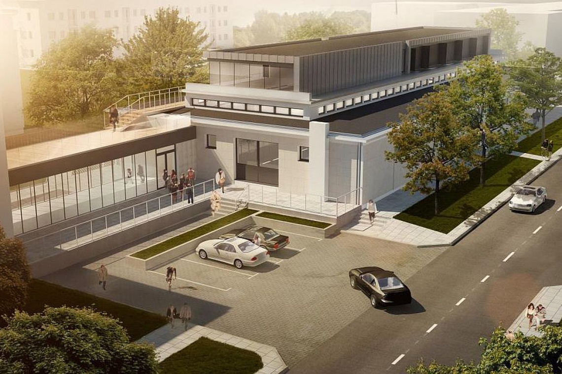 Projekt Hala Buddów, fot. Grupa 5 Architekci Hala Buddów powstaje na warszawskiej Woli
