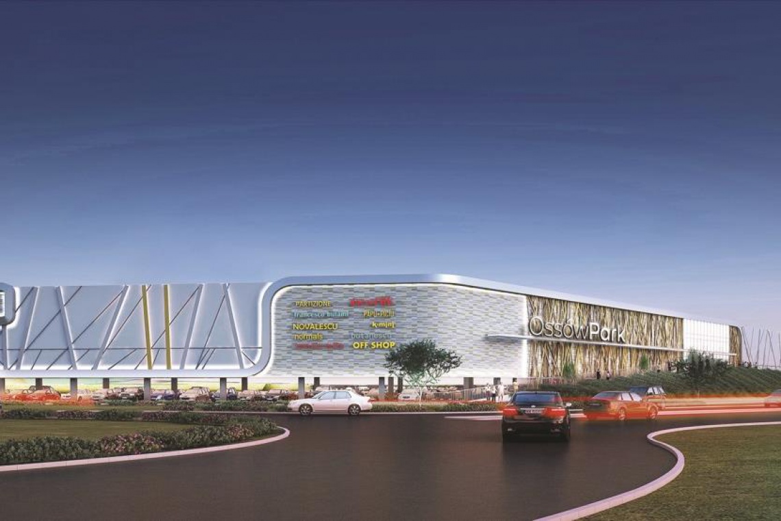 fot. Ossów Park Trwają prace projektowe przy nowym centrum handlowym Ossów Park