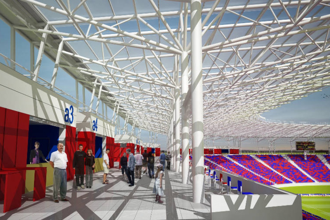 Projekt stadionu miejskiego im. Floriana Krygiera w Szczecinie, fot. ppip.pl Nadal trwa projektowanie stadionu miejskiego w Szczecinie