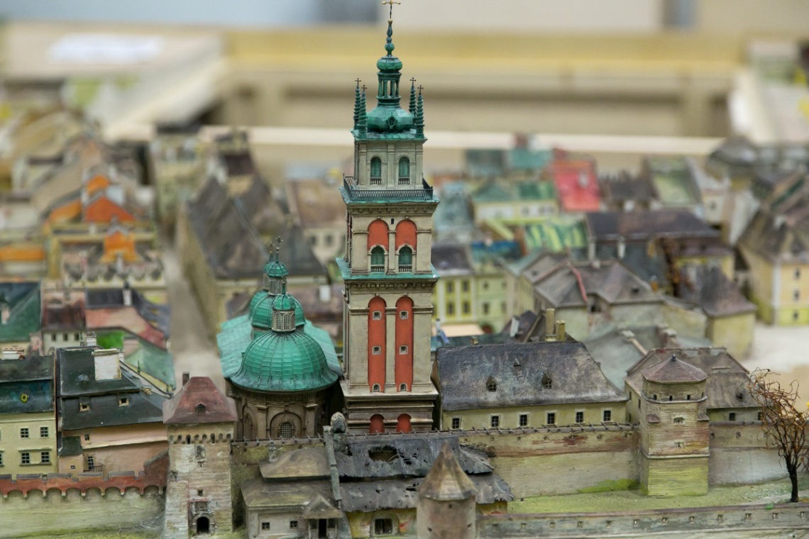 Plastyczna makieta Lwowa - zobacz dzieło sławnego architekta