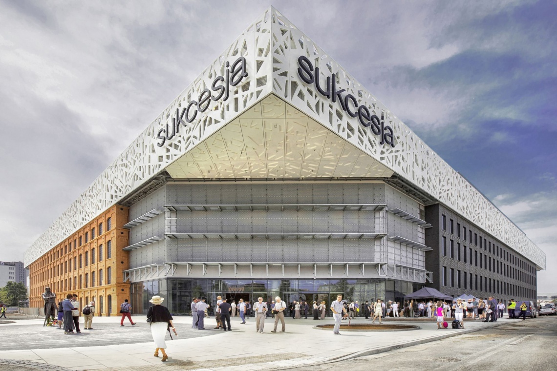 fot. Sukcesja w Łodzi Sukcesja stawia na ekologiczne rozwiązania. To projekt Group-Arch