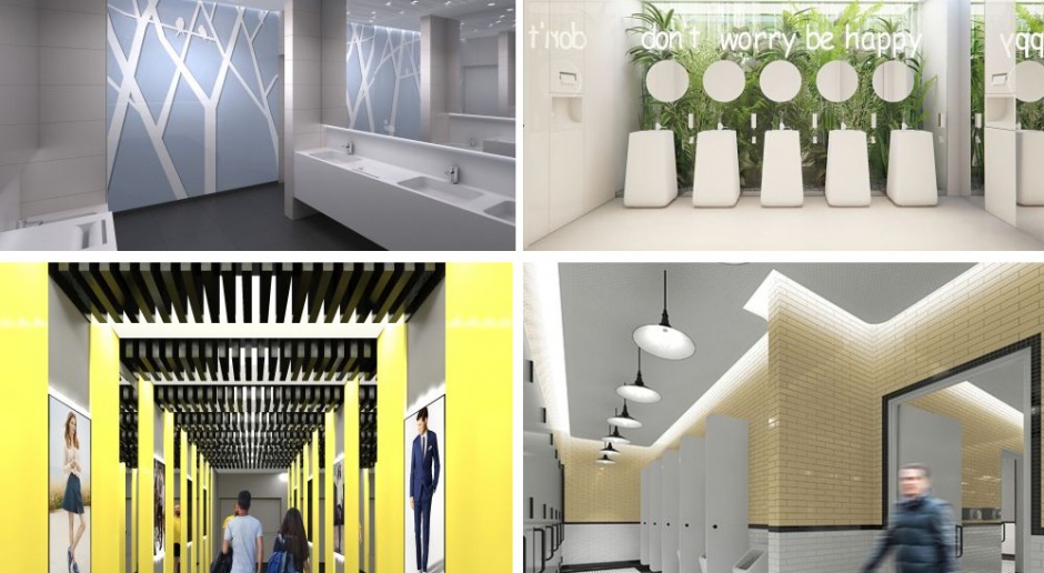 Pięć koncepcji na nowy design toalet w Wola Parku