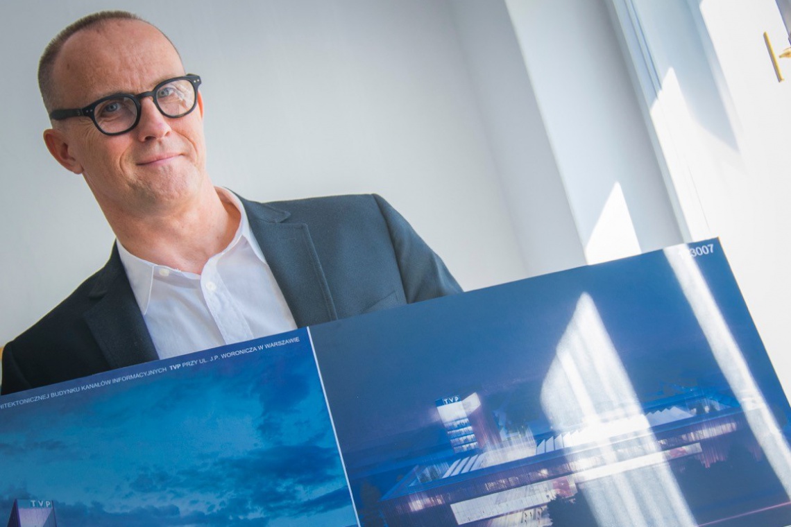 Architekt Radosław Sojka, wspólnik Mąka Sojka Architekci Mąka Sojka Architekci stworzyli przestrzeń atrakcyjną dla kamery i dla użytkowników