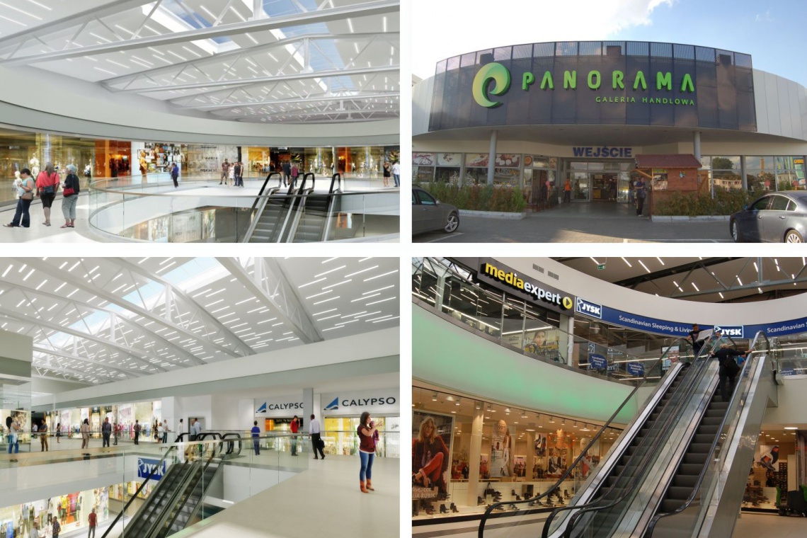Atrium w kształcie elipsy - nowe oblicze Panoramy od Bieniasz Nicholson