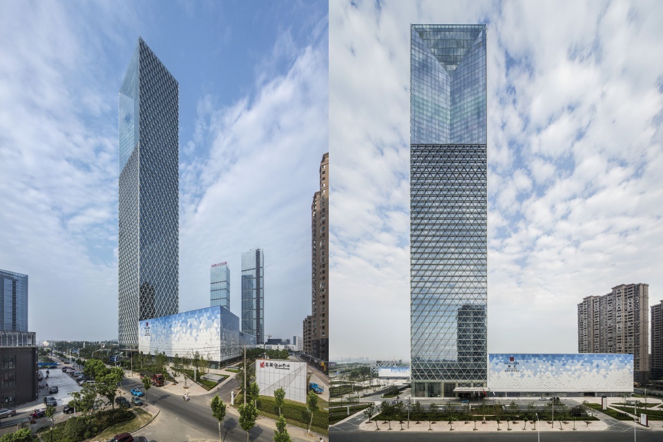 Jiangxi Greenland Zifeng Tower, Chiny, Greenland Zifeng, SOM, Photo © Lv Hengzhong TOP 10: Światowy design - tak projektuje się hotele poza Polską