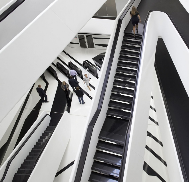 Dominium Office Building, projekt Zaha Hadid Architects, fot. Hufton+Crow Niezwykły biurowiec w Moskwie - to najnowszy projekt Zahy Hadid