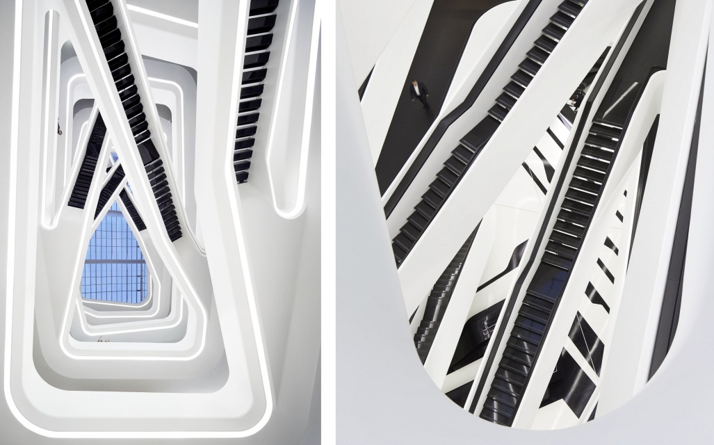 Niezwykły biurowiec - Dominium Office Building w Moskwie, projekt Zahy Hadid, fot. Hufton & Crow 10 najlepszych budynków Zahy Hadid