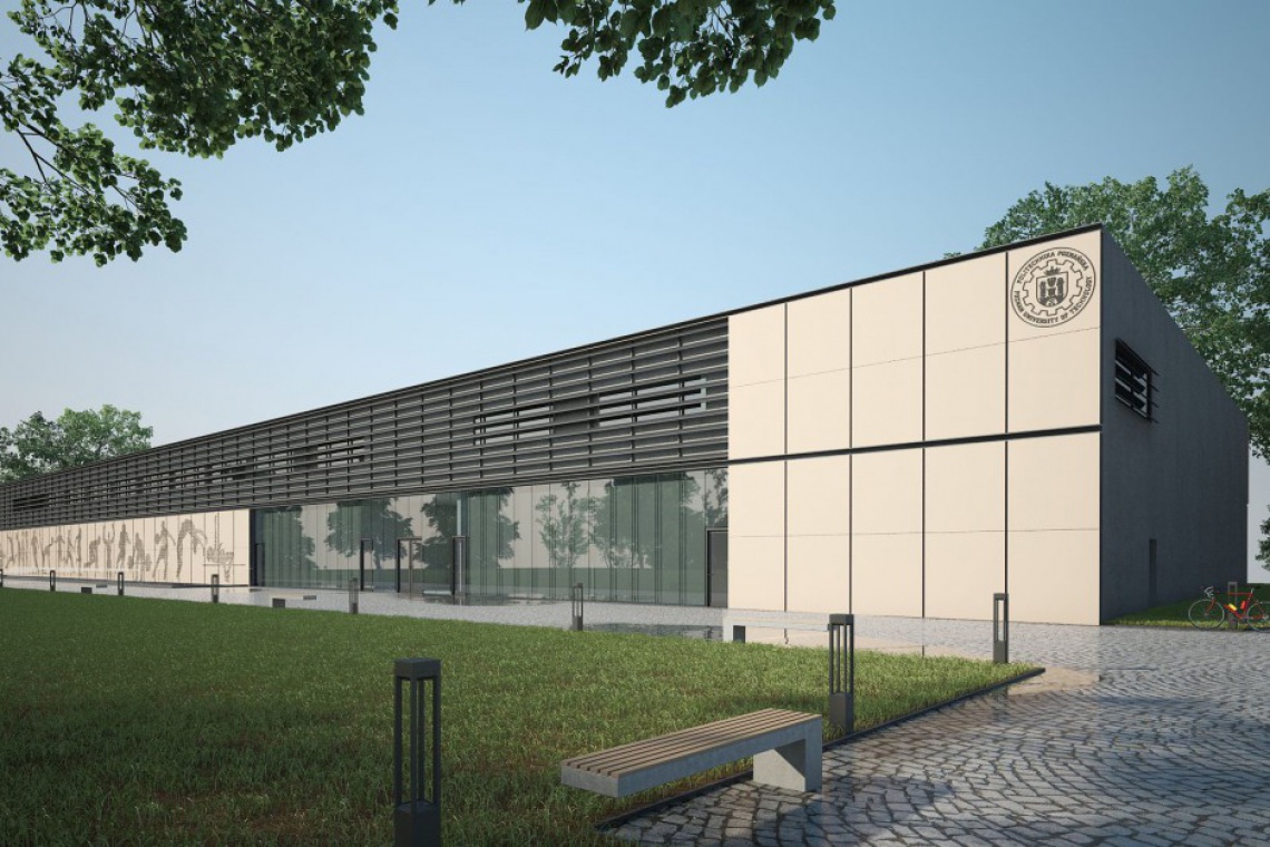 Hala sportowa Politechniki Poznańskiej Nowy rok akademicki Politechniki Poznańskiej z nową halą sportową