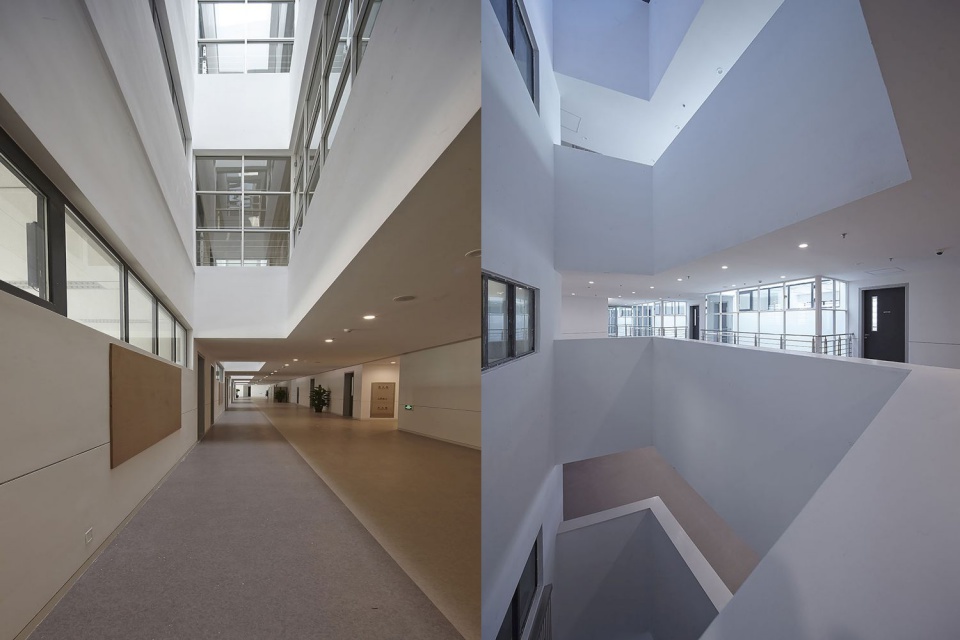 Binhai Xiaowai High School, projekt: HHD FUN, fot. Wang Zhenfei Ekologia i geometryczna bryła - to cechy szkoły zaprojektowanej przez HHD FUN