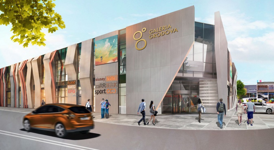 Galeria Grodova projektu Arkus, powstaje w Grodzisku Mazowieckim