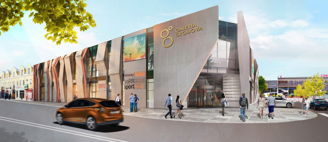 fot. mat. prasowe Galeria Grodova będzie gotowa do otwarcia w grudniu. Tak będzie wyglądała