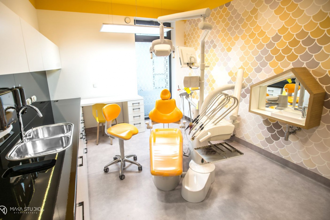 fot. Maka Studio U dentysty może być kolorowo i przytulnie