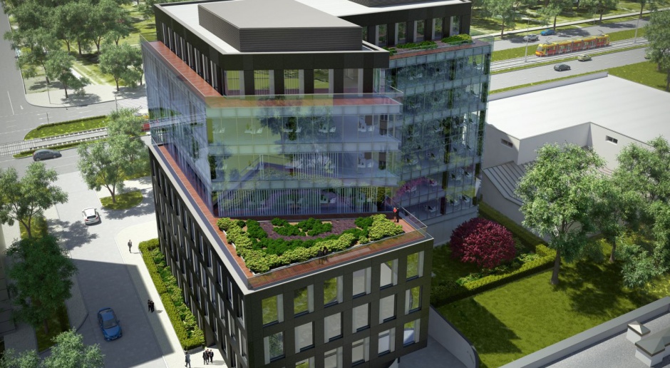 Co wyróżnia biurowiec Grójecka Offices? Po pierwsze architektura
