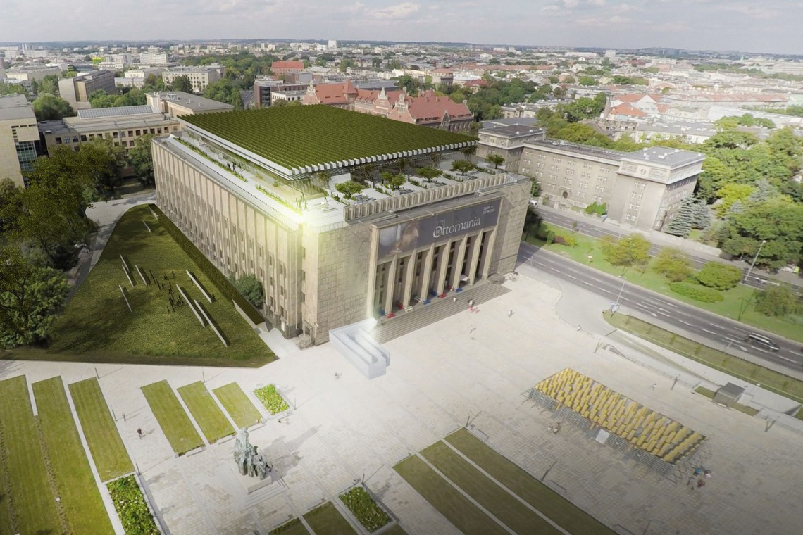 I miejsce zdobyła koncepcja autorstwa pracowni Stelmach i Partnerzy Biuro Architektoniczne Wiemy, kto zaprojektuje nowy gmach Muzeum Narodowego w Krakowie