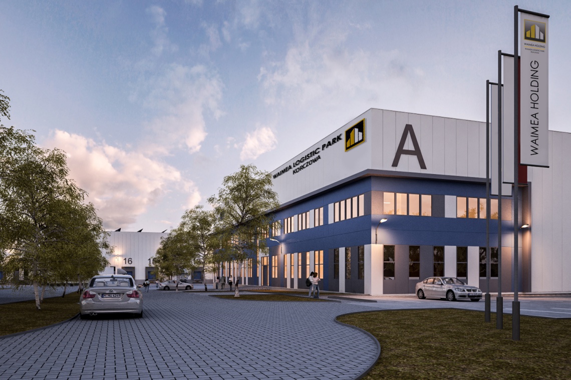 Waimea Logistic Park Korczowa Waimea Logistic Park Korczowa według EastWave Design