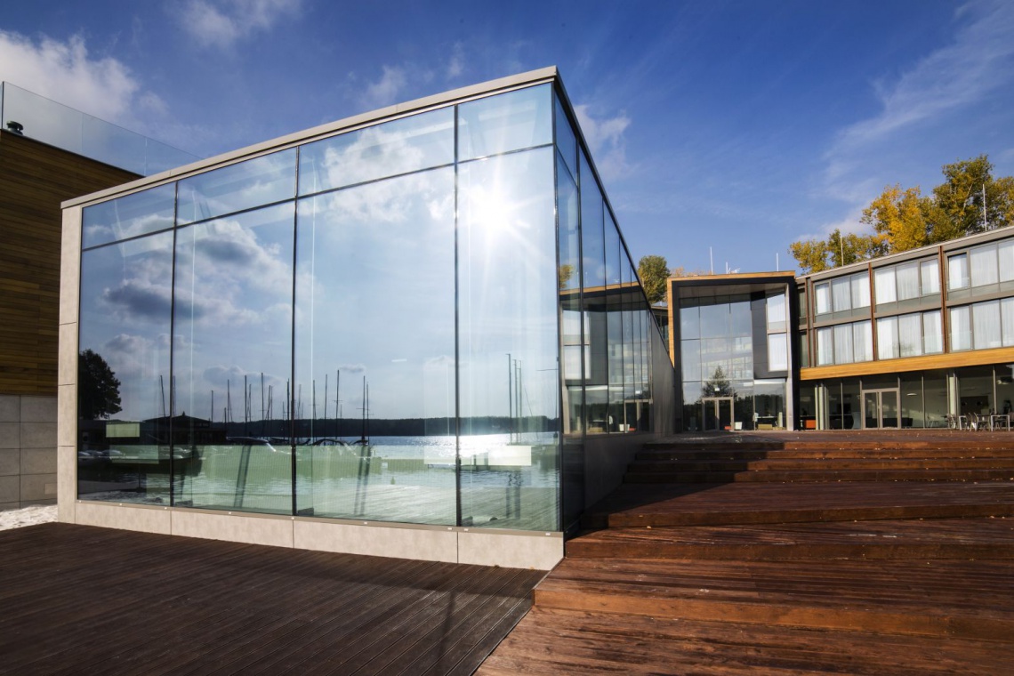 fot. Legrand Przystań Hotel & Spa w Olsztynie ma design zgodny z naturą