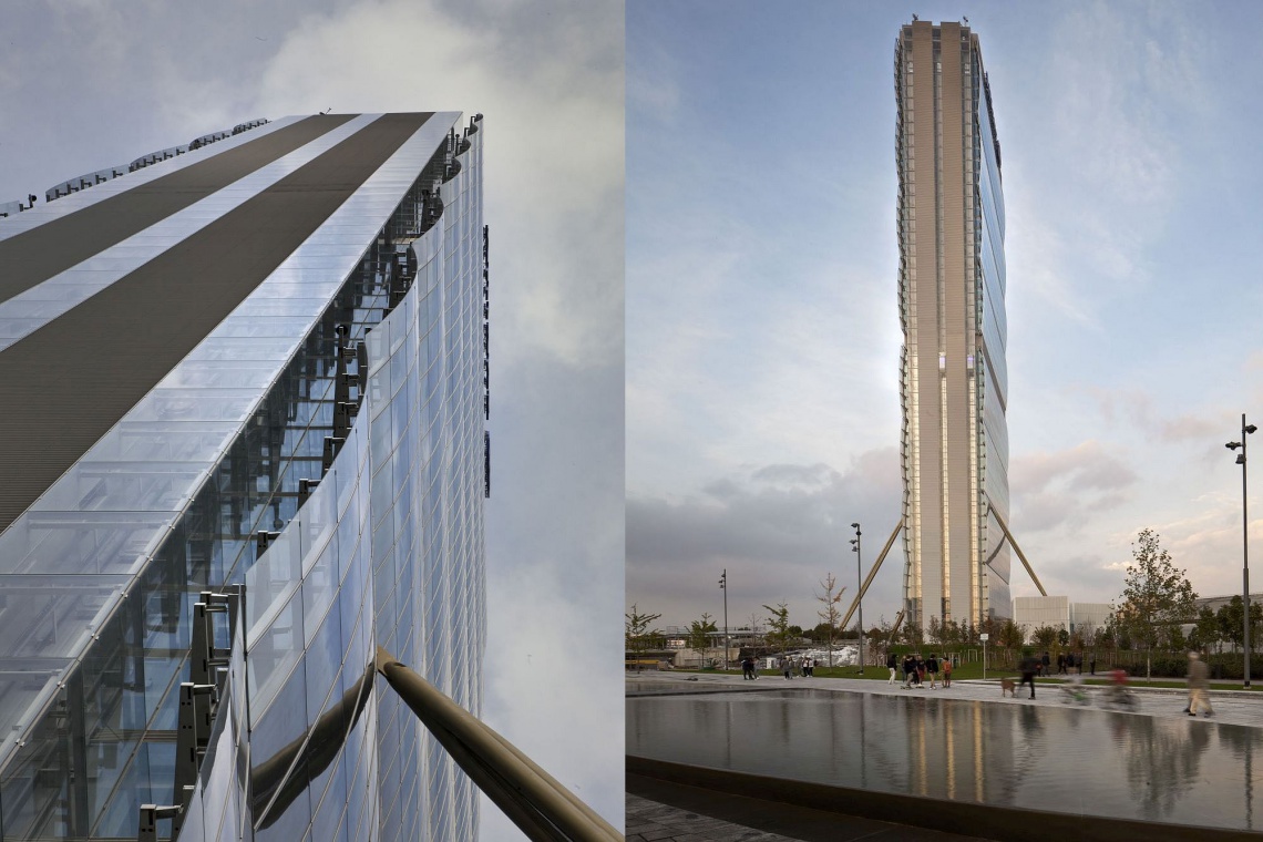 Allianz Tower, Mediolan, Włochy, fot. Alessandra Chemollo Zakończono budowę niekończącego się wieżowca Allianz Tower