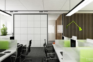 Zobacz biuro AxHelpers według projektu H+ Architektura