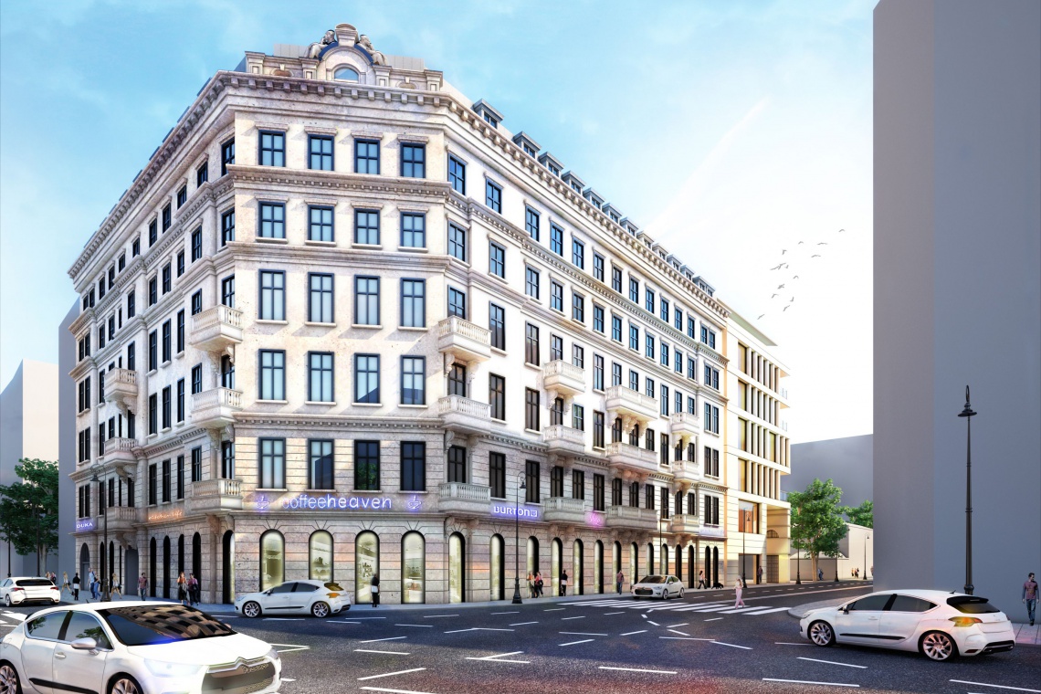 Wizualizacja kamienicy Krongolda - tak może wyglądać po remoncie, fot. Polsko Belgijska Pracownia Architektoniczna Wiemy, jak będzie wyglądać kamienica Wolfa Krongolda