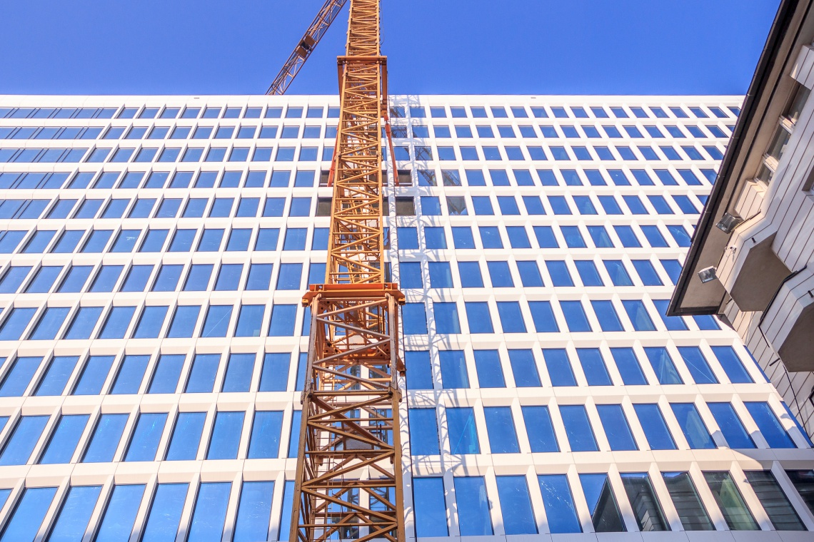 Atrium 2, fot. Jakub Jurkowski Zakończono konstrukcję Atrium 2, projektu PRC Architekci