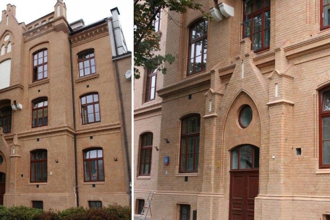Dom Pracy im. Mańkowskich po pracach interwencyjnych, ul. Wileńska 69, fot. BSKZ Neogotycki budynek w Warszawie odzyskał blask