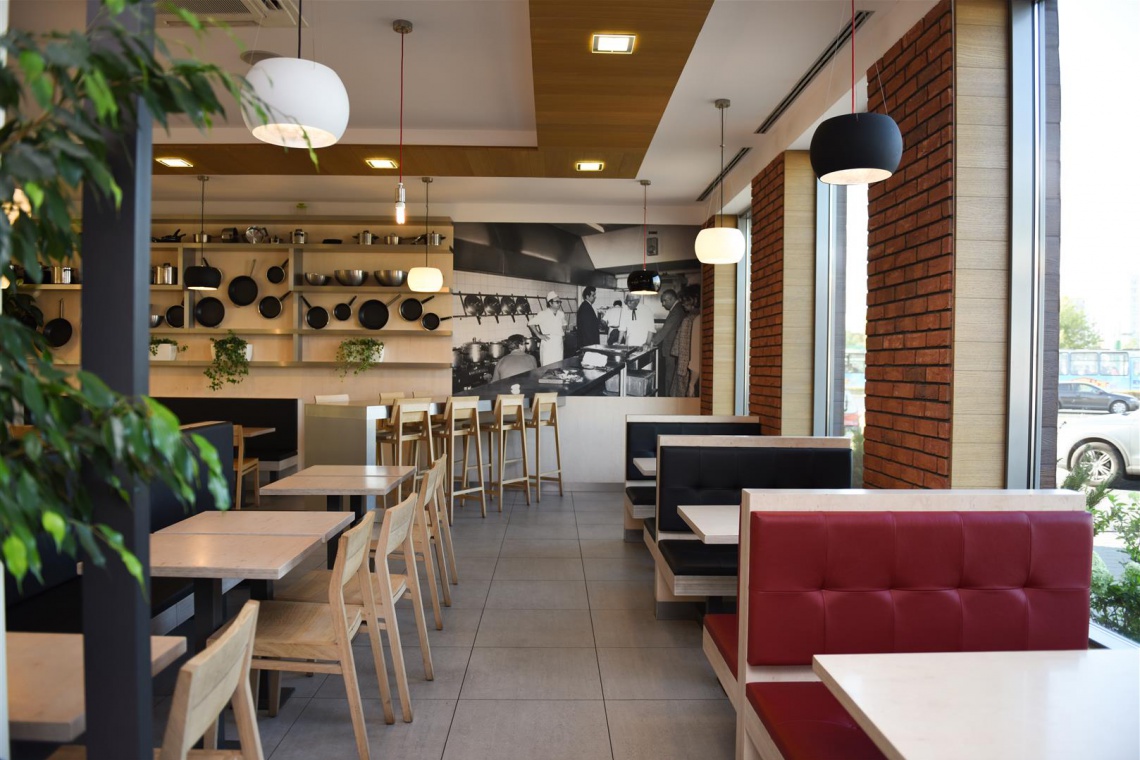 KFC stawia na nowy wystrój restauracji KFC stawia na nowy design restauracji