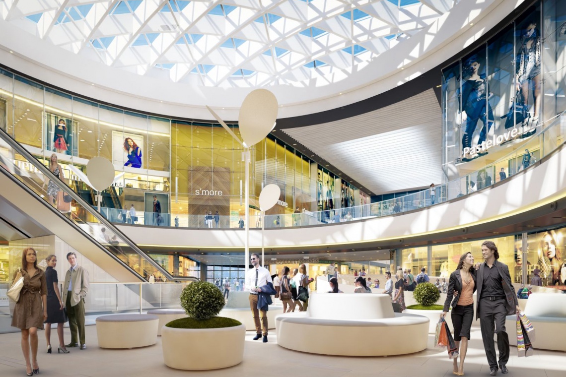 Tak będzie wyglądało CH Galaxy w Szczecinie po rozbudowie Są pieniądze na rozbudowę Galaxy w Szczecinie. To projekt Open Architekci