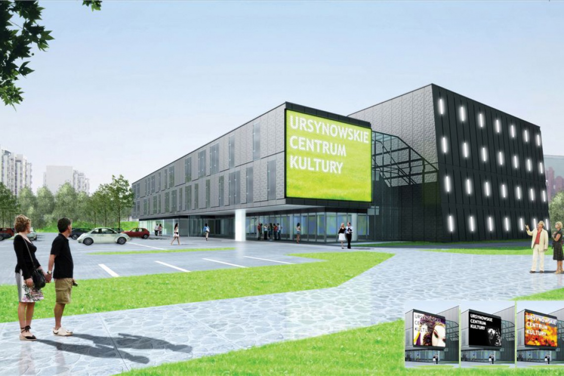 Dom Kultury Ursynów, projekt BeMM Architekci Dom kultury Ursynów zaprojektują BeMM Architekci