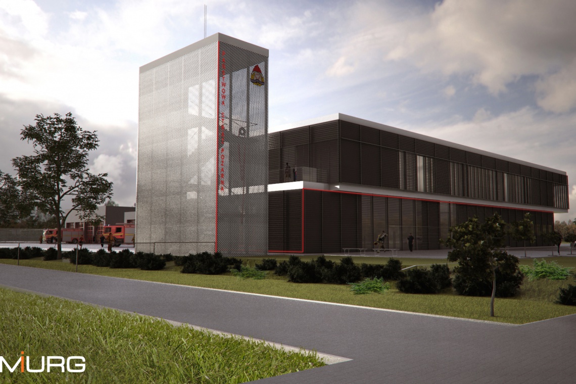 fot. Demiurg Projekt straży pożarnej - tu design też ma znaczenie