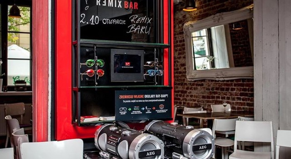 Innowacyjny koncept Ray-Ban Remix Bar
