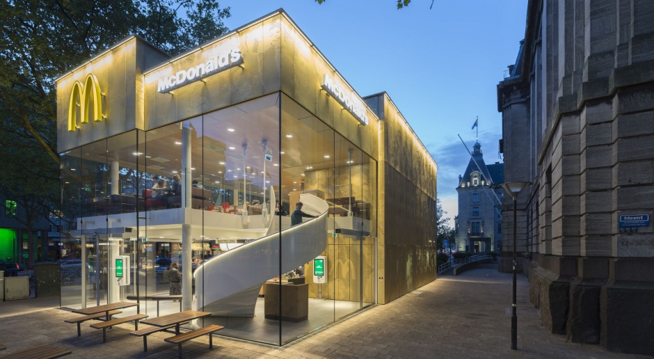 McDonald’s w Rotterdamie doceniony za design