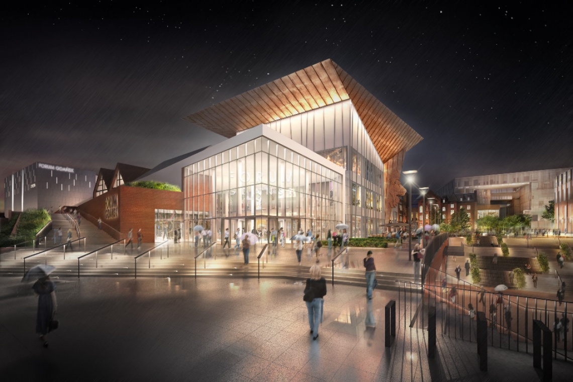 Forum Gdańsk Co słychać na budowie Forum Gdańsk?
