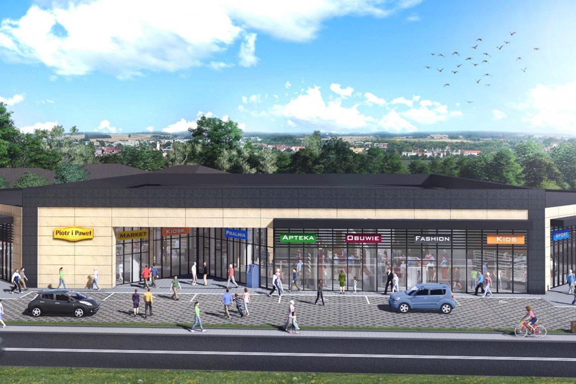 Park handlowy w Józefowie Park handlowy w Józefowie według projektu APAVia