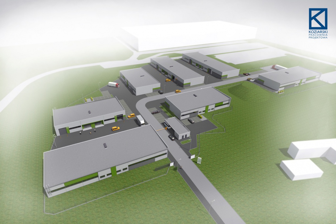 fot. Koziarski Centrum Logistyczne Eko Park Będzin od Koziarski