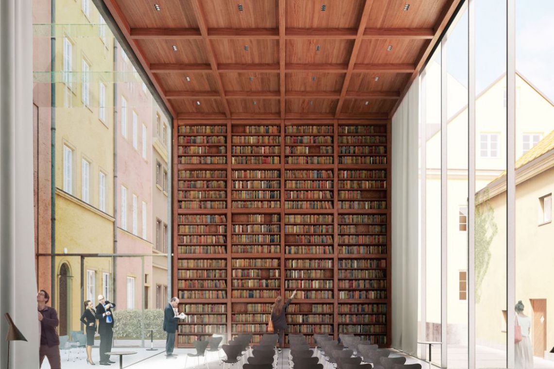 Projekt Muzeum Literatury - autorzy koncepcji: Paweł Dadok, Maria Roj, Konrad Basan, Mariusz Maury, Michał Rogowski. Jest umowa na wykonanie projektu renowacji Muzeum Literatury