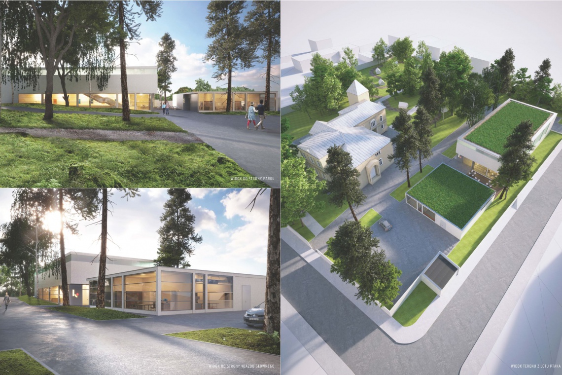 Główną nagrodę przyznano pracy Autorskiej Pracowni Architektonicznej Jacek Bułat z Poznania Jacek Bułat z wygranym konkursem w Zielonej Górze
