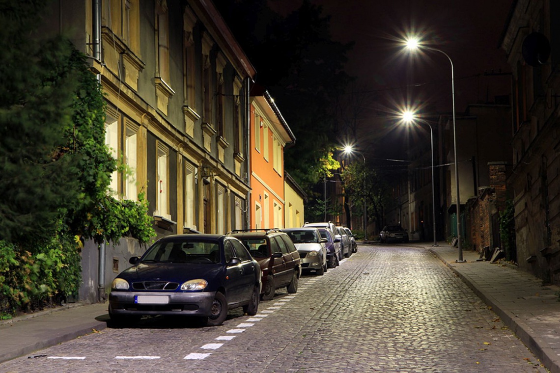 fot. ZIKIT, Kraków Kraków bardziej eko, po modernizacji oświetlenia ulicznego