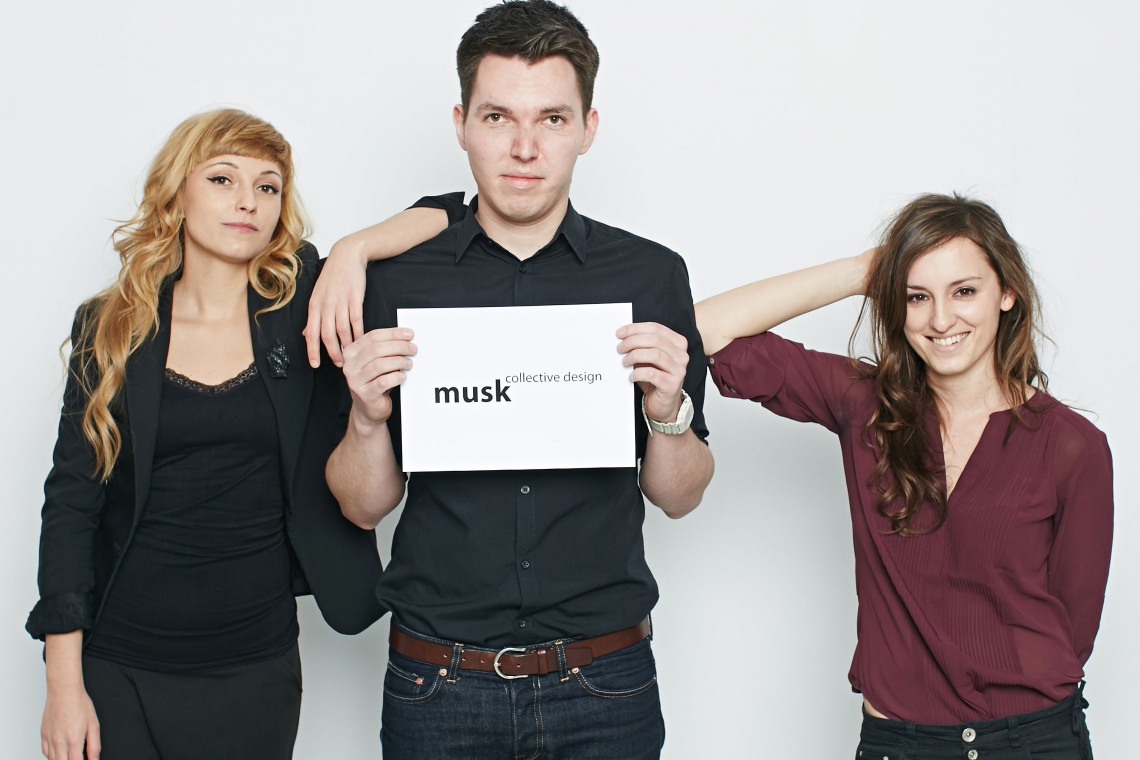 Katarzyna Sąsiadek, Józek Madej, Weronika Kiersztejn - kolektyw projektowy Musk Musk: Rok 2015 pod znakiem wielu działań