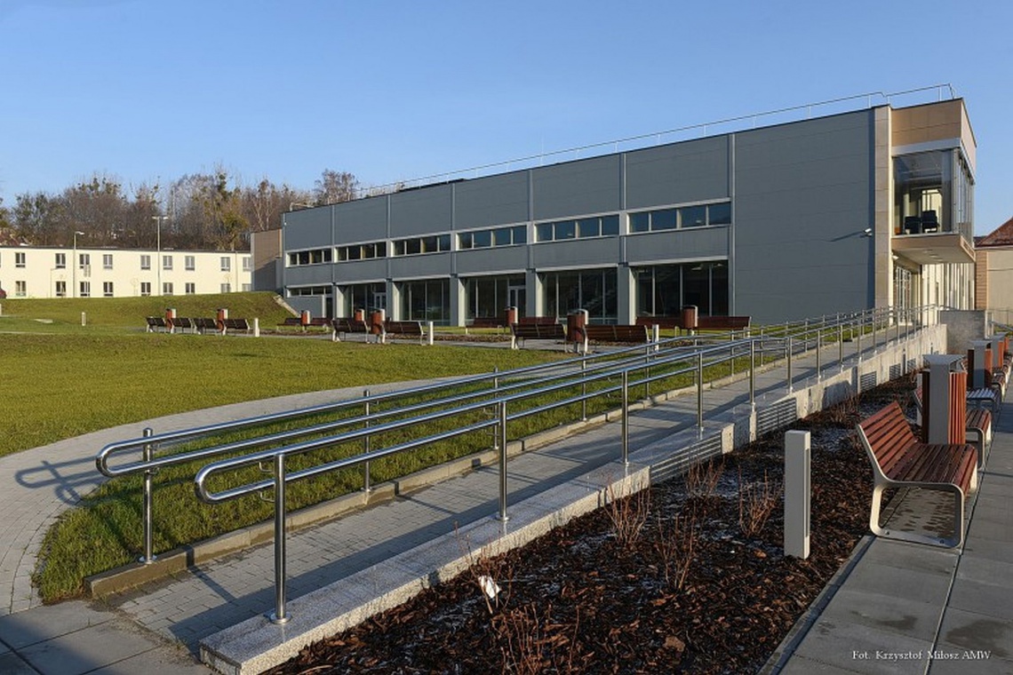Akademickie Centrum Sportowe AMW, fot. Krzysztof Miłosz AMW Akademickie Centrum Sportowe AMW oddane do użytku
