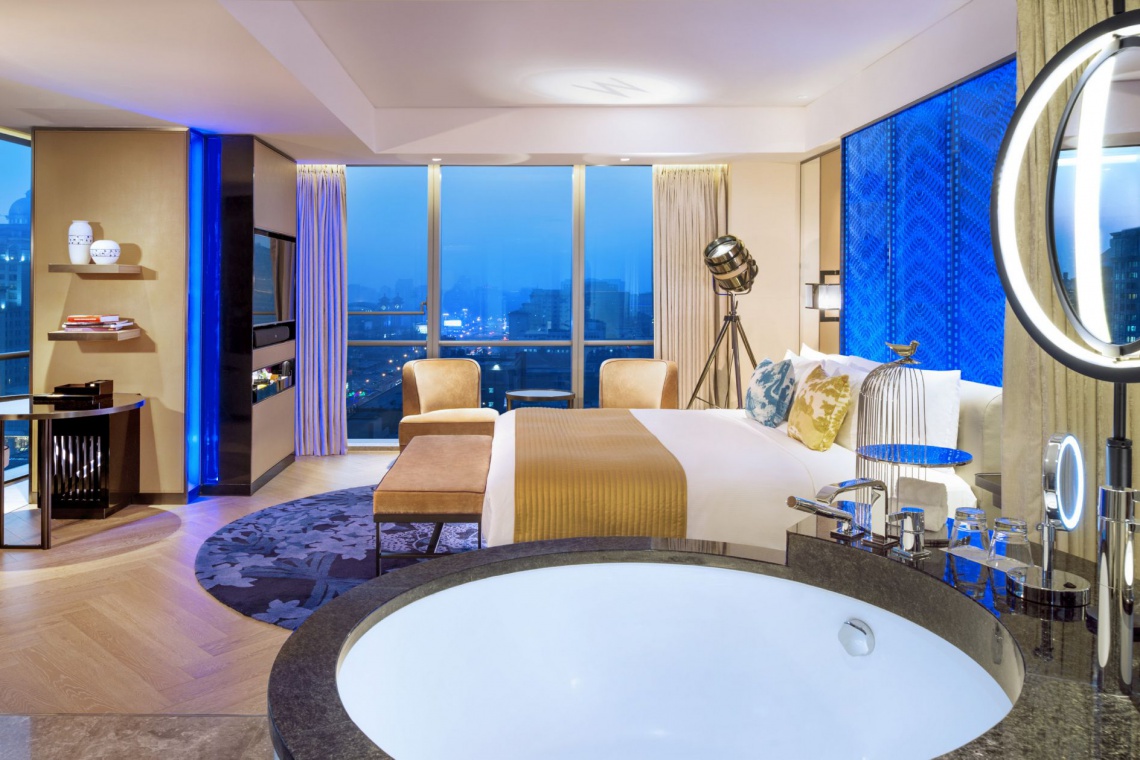 Hotel W Beijing Chang'an W Beijing Chang'an - luksusowy hotel w centrum Pekinu